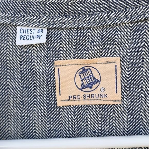 Deadstock NEW Blue Bell 1950's Coveralls Size 48 R - Picture 9 of 12